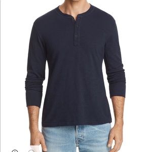 rag & bone Dark Navy Henley